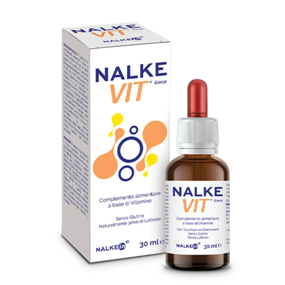 Nalkein SA Nalkevit Gocce Integratore Alimentare, 30ml