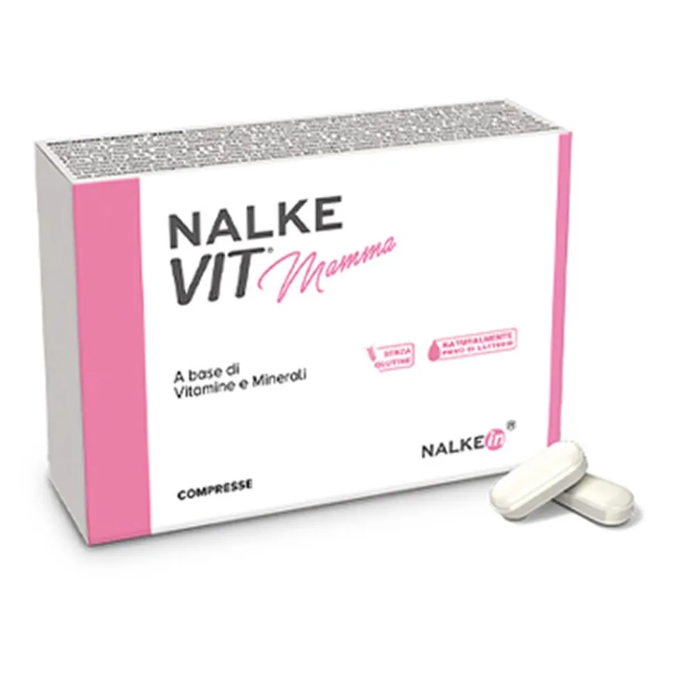 Nalkein SA Nalkevit Mamma Multivitaminico Gravidanza e Allattamento,30 Compresse
