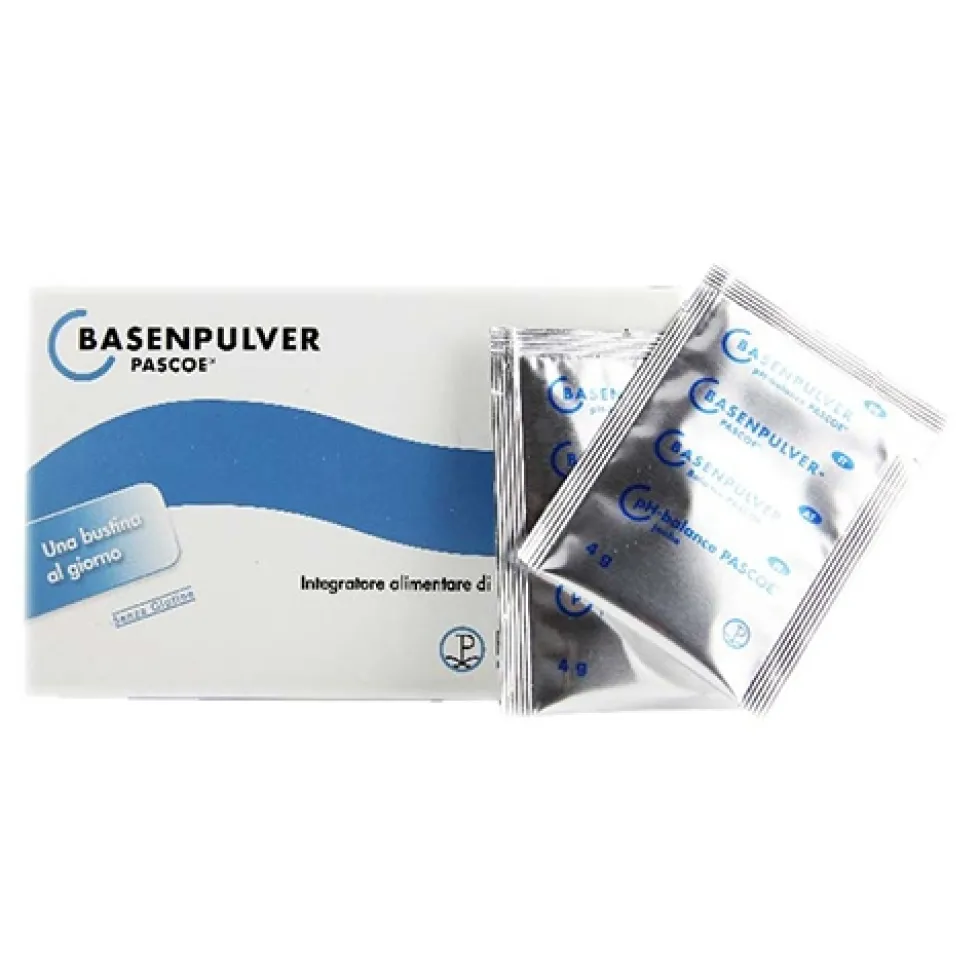 Named Basenpulver Pascoe - Integratore alimentare per l'equilibrio acido-base, 30 bustine