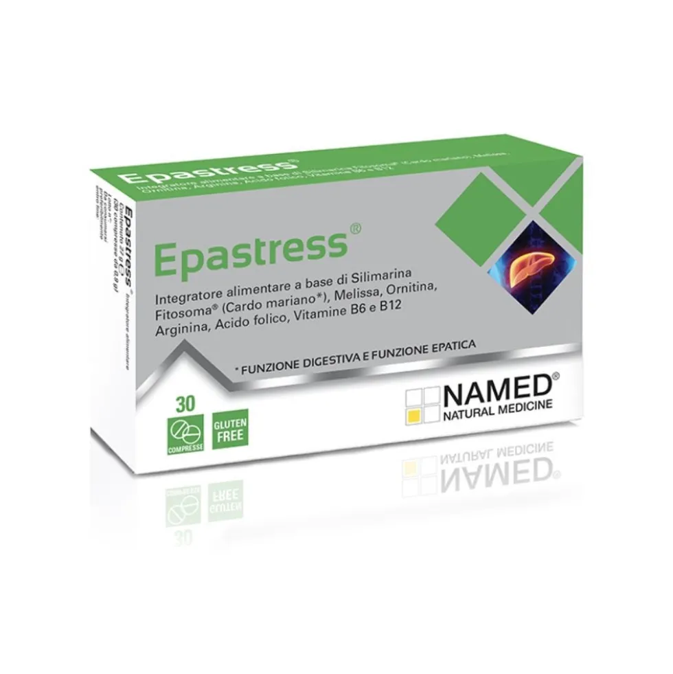 Named Epastress Integratore Funzione Digestiva e Epatica, 30 compresse
