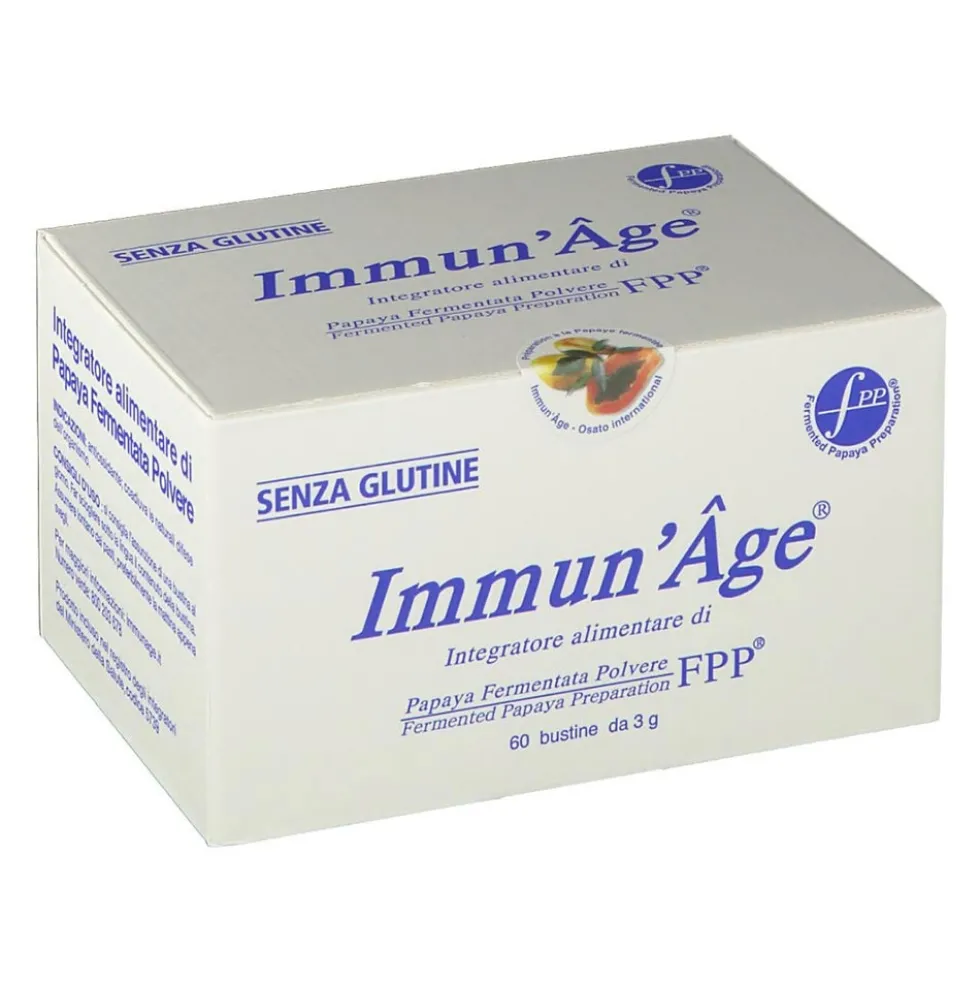 Named Immun'Age Integratore Papaya Fermentata, 60 Buste Orosolubili