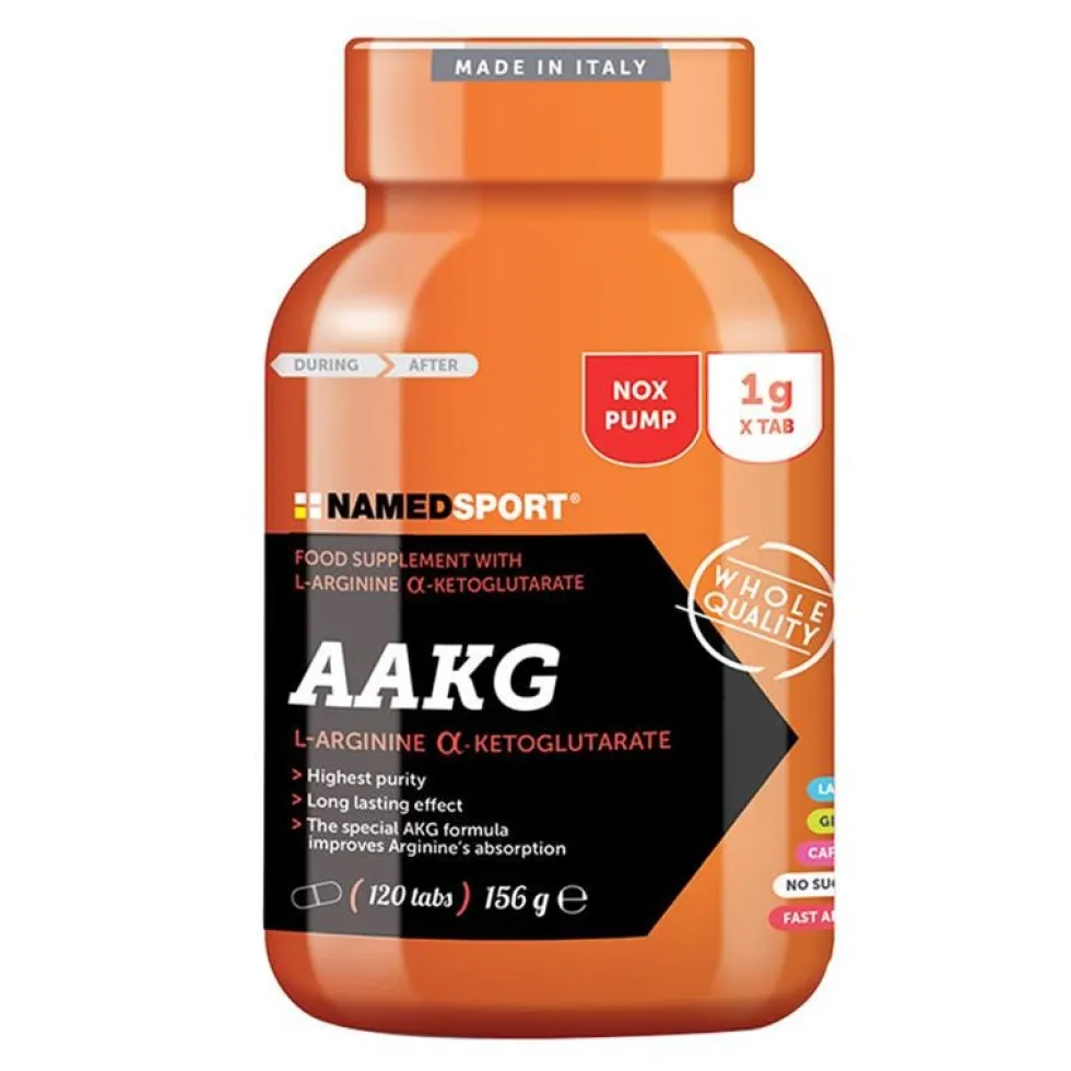 Named Sport Aakg Integratore Alimentare Di Aminoacidi, 120 Capsule