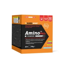 Named Sport Amino 16 Pro Powder Integratore di Aminoacidi, 30 bustine