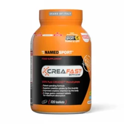 Named Sport CreaFast Integratore di Creatina Monoidrato Bifasica, 120 Compresse