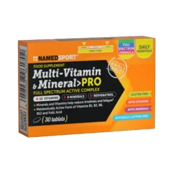 Named Sport Multi-Vitamin & Mineral Pro Integratore Alimentare, 30 compresse
