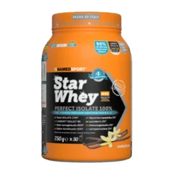 Named Sport Star Whey - Isolate 100% Integratore Proteine Gusto Vaniglia, 750g