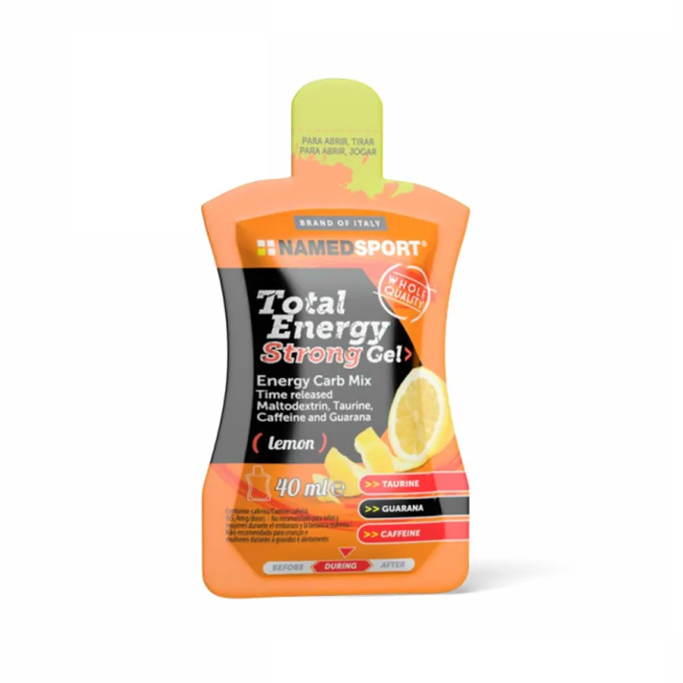 Named Sport Total Energy Strong Gel Lemon Gel Energetico 40 ml
