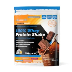 Named Sport 100% Whey Protein - Shake Choco Brownie Proteine, 900g