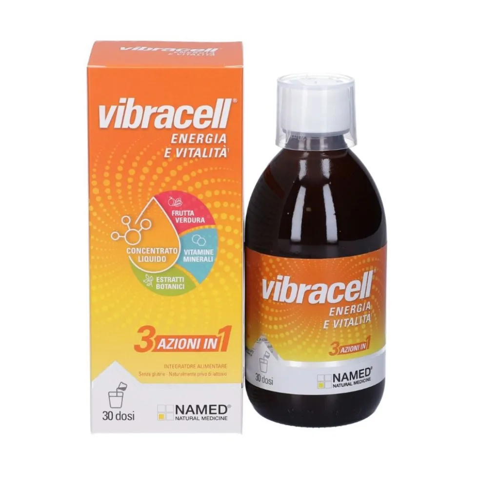 Named Vibracell Concentrato Multivitaminico Integratore Alimentare, 300ml