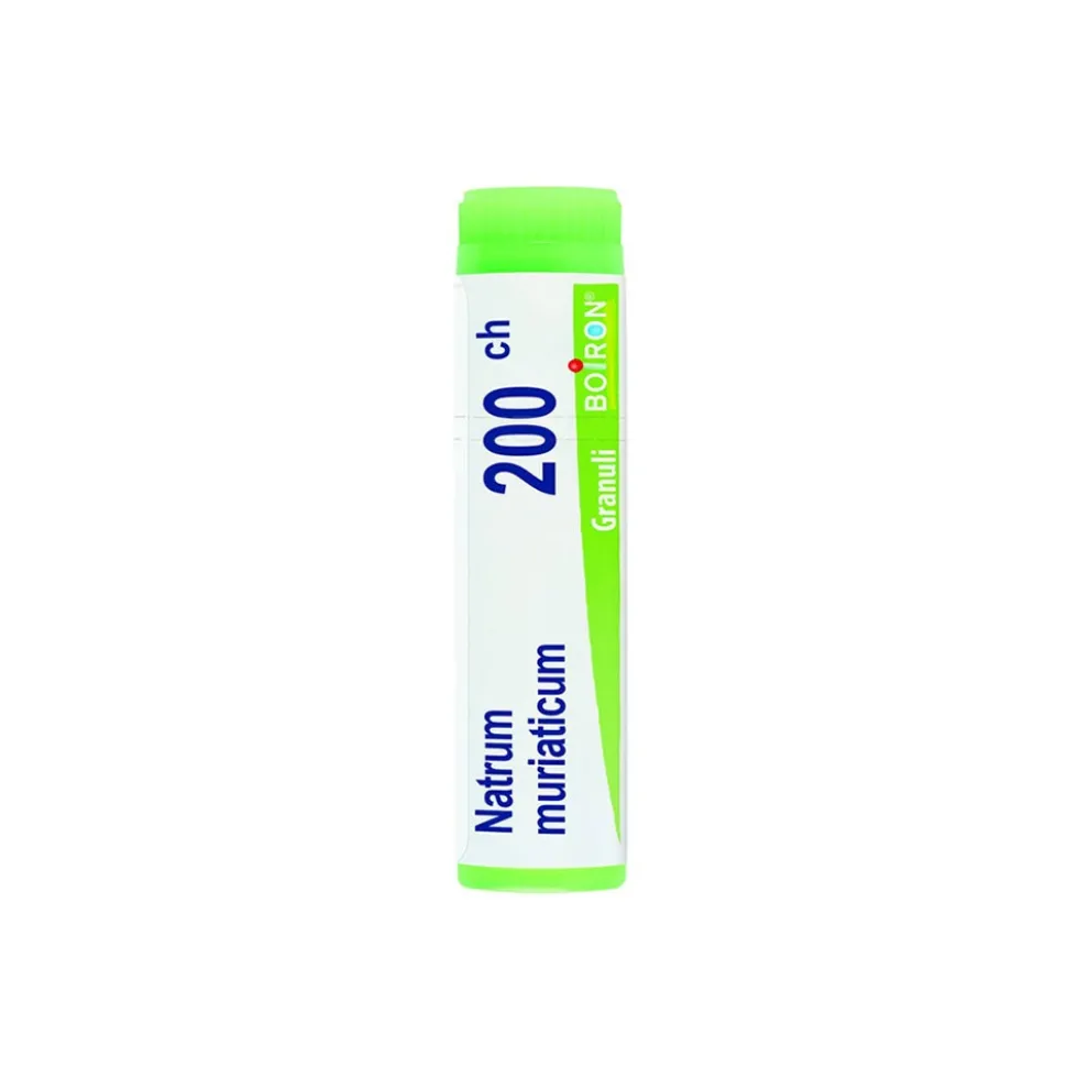 Natrum Mur Boi 200 Ch Medicinale Omeopatico in Globuli Monodose, 1g