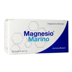 Natural Beauty Magnesio Marino Integratore Alimentare, 30 bustine