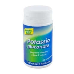 Natural Point Potassio Gluconato Integratore Alimentare 90 Compresse