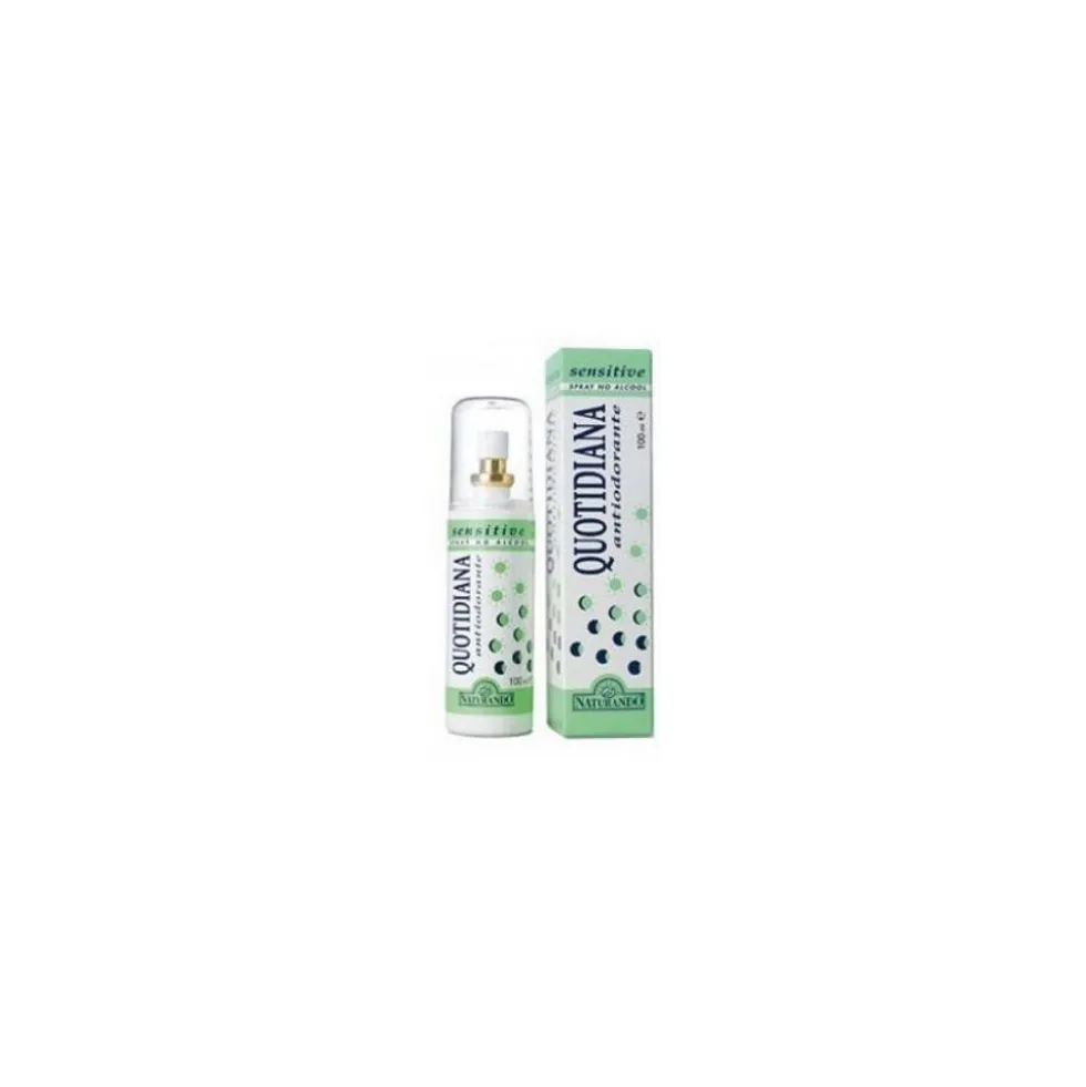 Naturando Quotidiana Sensitive - Spray antiodorante delicato per le pelli sensibili, 100 ml