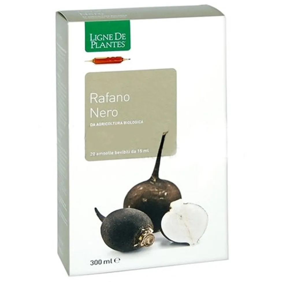 Natura Service Rafano Nero Bio Integratore Alimentare, 20 ampolle