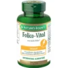 Nature's Bounty Folico Vital - Integratore di acido folico contro la stanchezza, 250 tavolette
