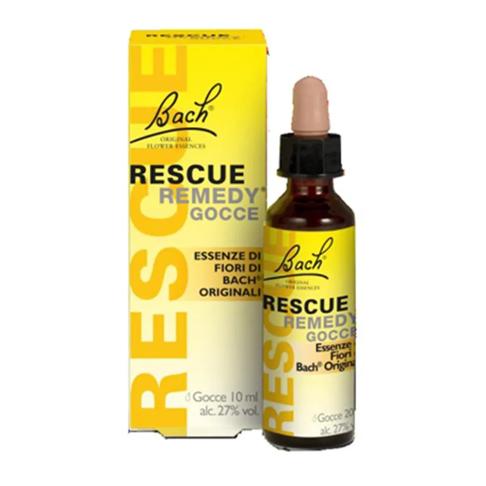 Natur Rescue Remedy Gocce Essenze Di Fiori Di Bach, 10ml