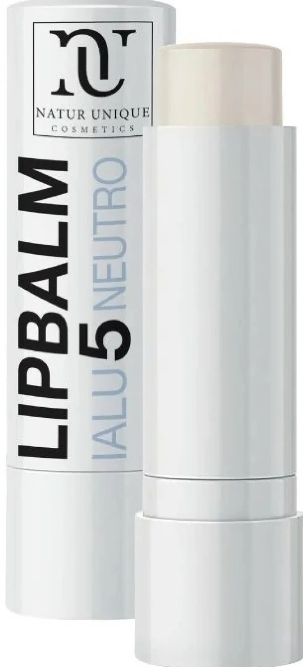Natur Unique Balsamo labbra Ialu 5 neutro - Stick idratante e nutriente con acido ialuronico, 4,2 ml