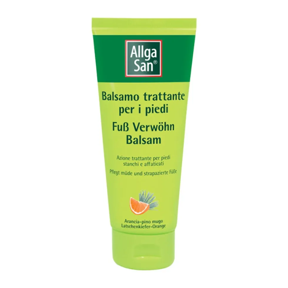 Naturwaren Allga San - Balsamo Trattante Piedi per Piedi Stanchi, 100ml