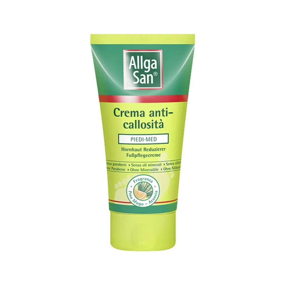Naturwaren Allga San - Crema Piedi Riducente Anticallosità, 75ml