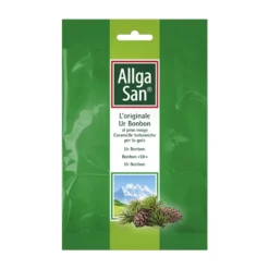 Naturwaren Allga San Ur Bonbons - Caramelle balsamiche al pino mugo per gola e tosse, 100 g