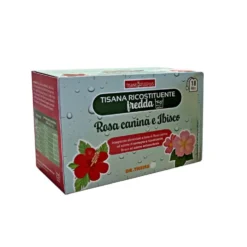 Naturwaren Dr. Theiss - Naturplus Tisana Fredda Ricostituente Rosa Canina e Ibisco, 18 filtri