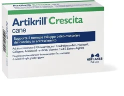 NBF Lanes Artikrill - Crescita Cane Mangime complementare, 90 Compresse