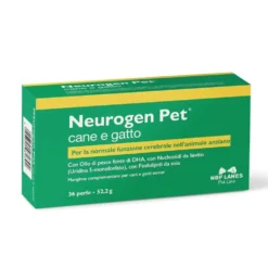 NBF Lanes Neurogen Pet Funzione Celebrale Cani e Gatti, 36 Perle