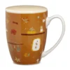 Neavita Coccole di tè - Infusiera in ceramica arancione per la preparazione di tisane, 370 ml