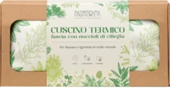 Neavita Cuscino termico a fascia - Fascia con noccioli di ciliegia per il rilassamento, 55x13 cm