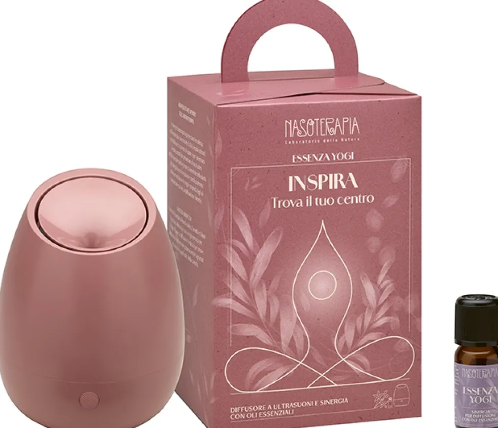 Neavita Essenza Yogi Inspira - Kit con diffusore a ultrasuoni e oli essenziali per lo yoga, 1 kit