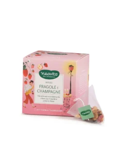 Neavita Fragole e Champagne - Infuso di frutta per la depurazione, 15 filtri piramidali