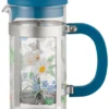 Neavita Herbarium - Tazza Infusiera con Stanfuffo Blu Capacità 350ml, 1 Pezzo