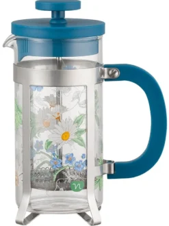 Neavita Herbarium - Tazza Infusiera con Stanfuffo Blu Capacità 350ml, 1 Pezzo
