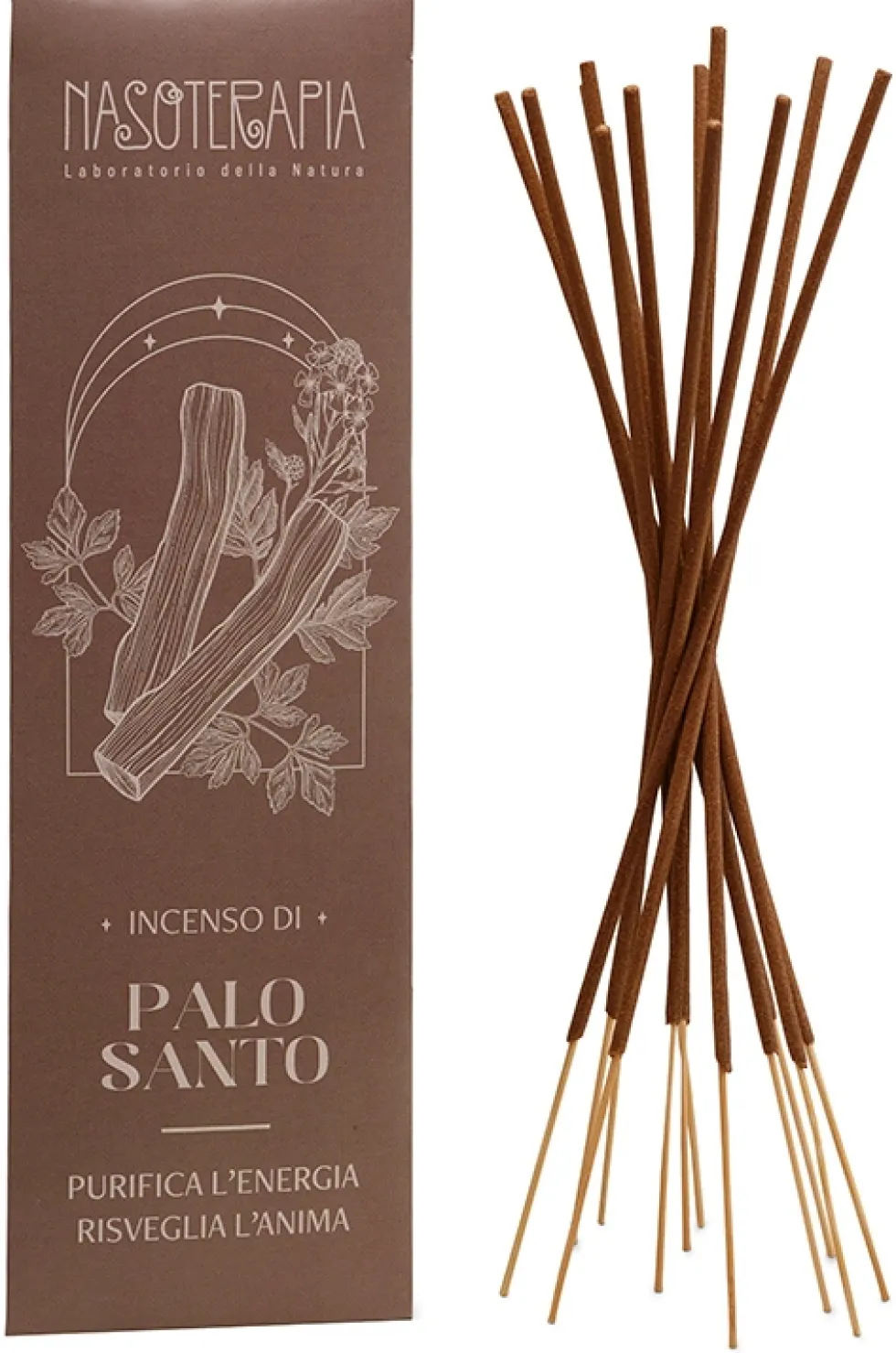 Neavita Nasoterapia Incenso di Palo Santo - Deodorante balsamico per l'ambiente, 12 pezzi