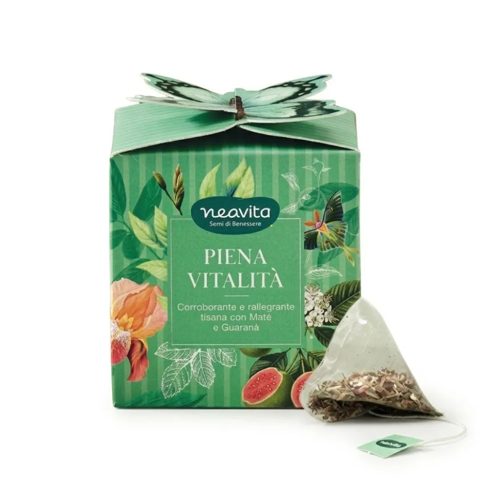 Neavita Piena Vitalità - Tisana Matè e Guaranà, 7 filtri da 3 g