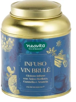 Neavita Scatola in Latta Infuso Vin Brulè, 12 Filtroscrigno