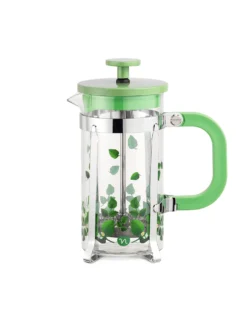 Neavita Tea Plunger - Tisaniera a Stantuffo Menta, 350ml