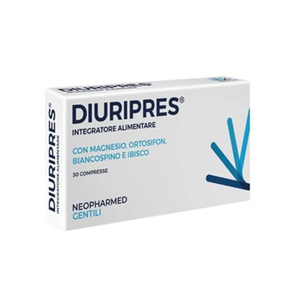 Neopharmed Gentili Diuripres Integratore Alimentare, 30 Compresse