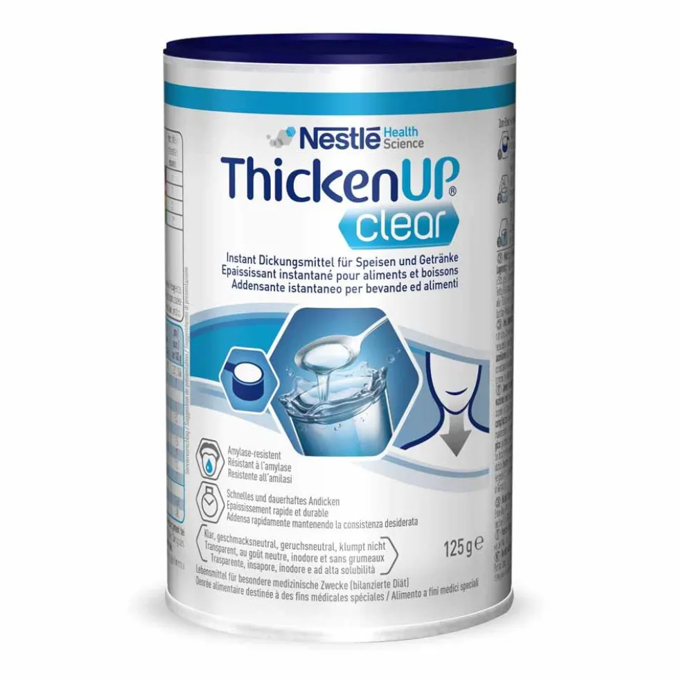 Nestlé Resource - ThickenUp Clear Polvere Addensante Istantanea Alimenti, 125g