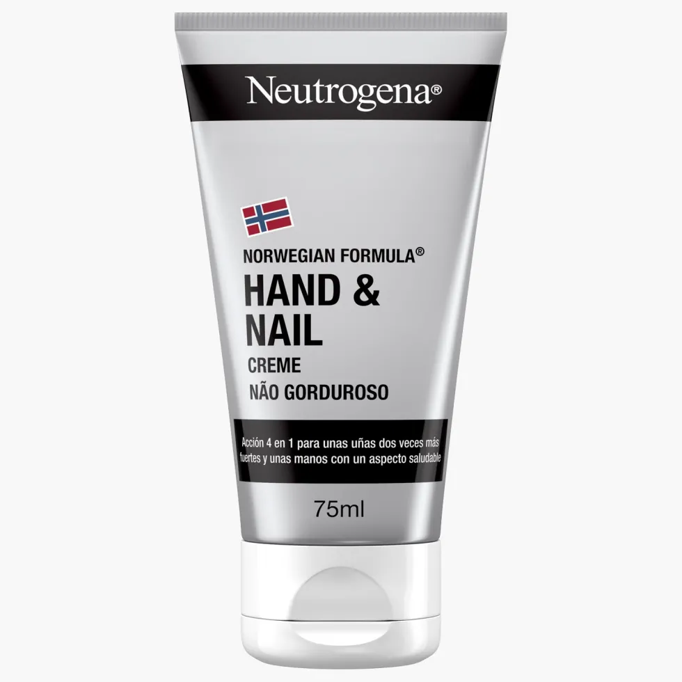 Neutrogena Formula Norvegese - Crema mani e unghie idratante per la pelle screpolata, tubo da 75 ml