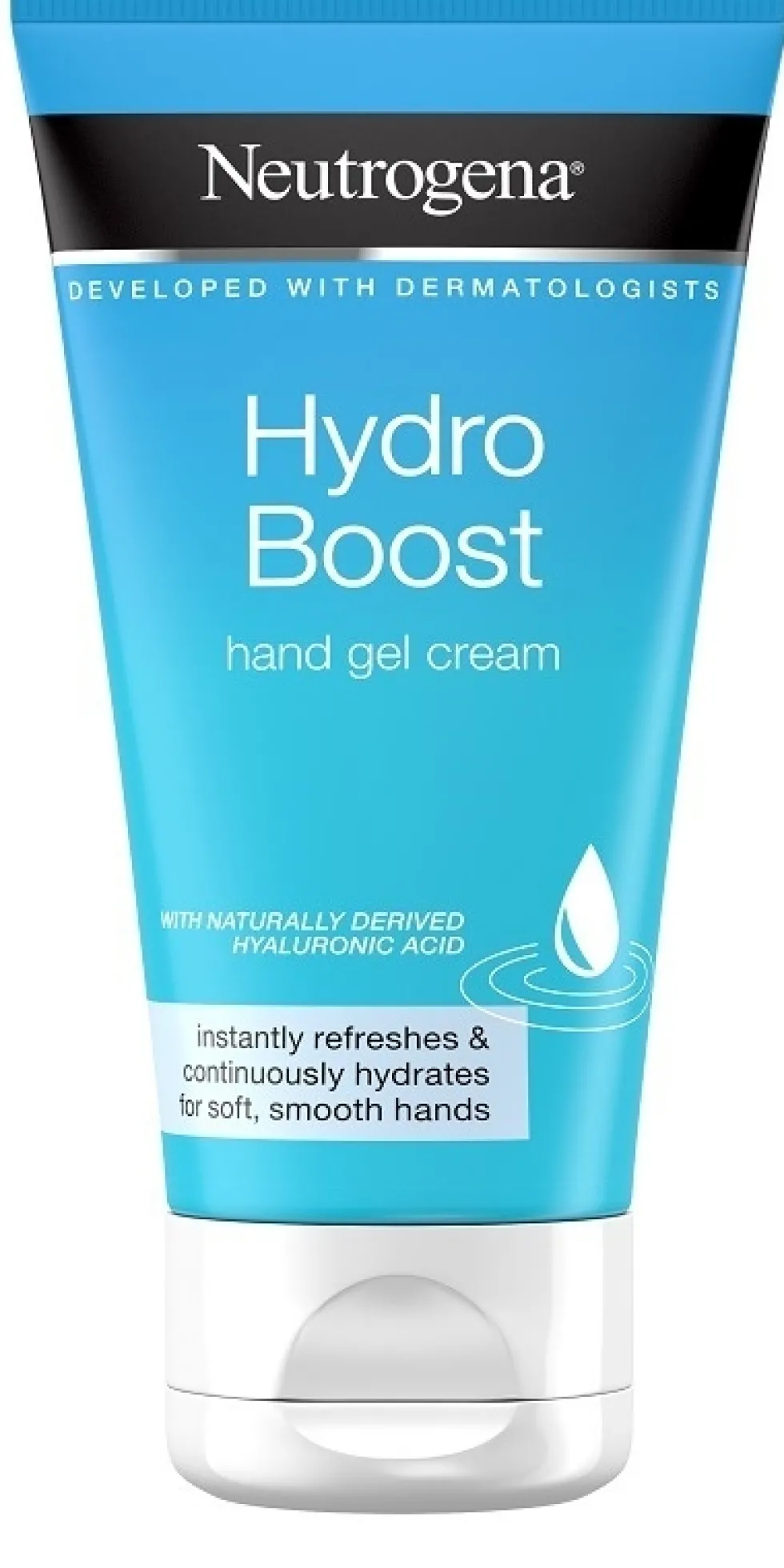 Neutrogena Hydro Boost - Crema mani in gel con acido ialuronico per la pelle secca, 75 ml