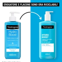 Neutrogena Hydro Boost - Crema corpo in gel con acido ialuronico per l'idratazione, 400 ml