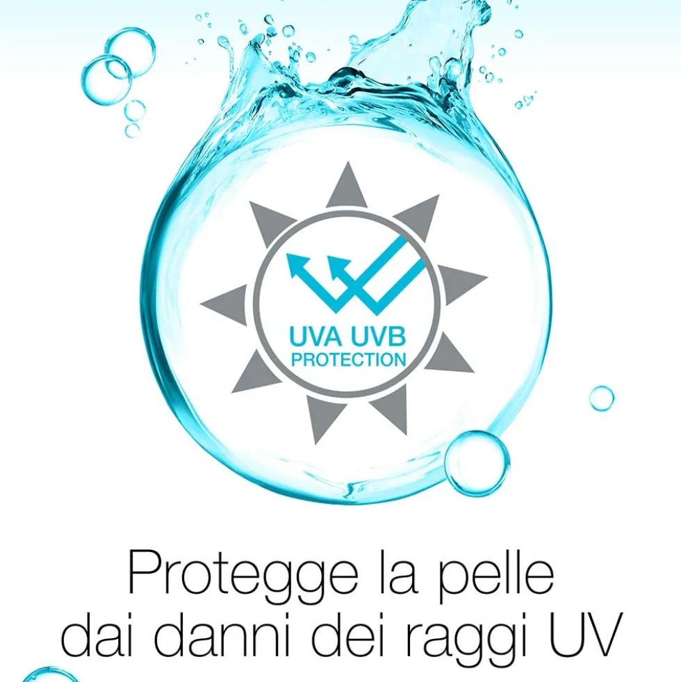 Neutrogena Hydro Boost Urban Protect - Fluido viso idratante con acido ialuronico e SPF 25, 50 ml