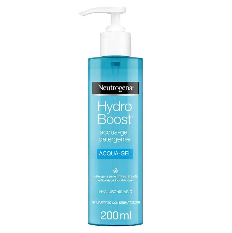 Neutrogena Hydro Boost - Water Gel Cleanser Acqua-Gel Detergente, 200ml