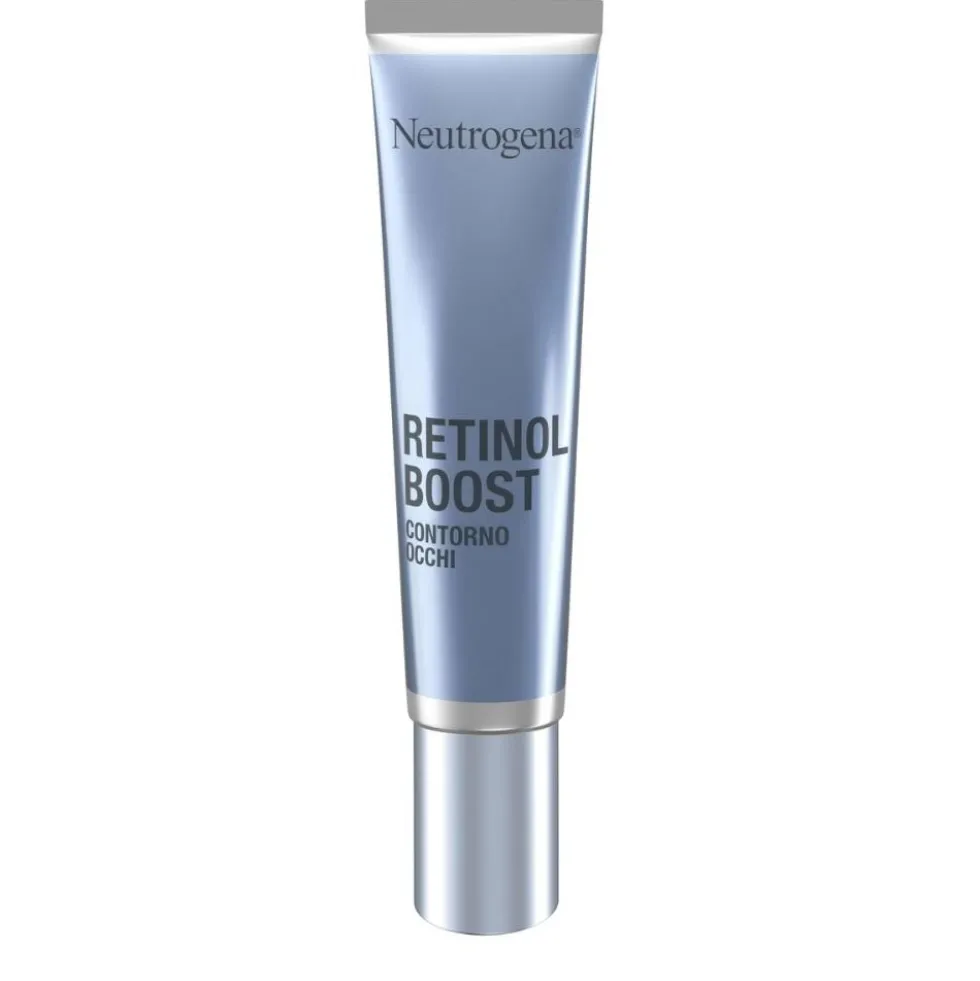 Neutrogena Retinol Boost - Crema contorno occhi per la riduzione delle rughe, 15 ml