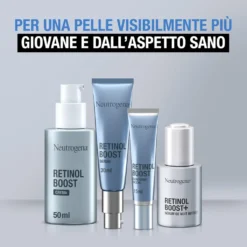 Neutrogena Retinol Boost+ Siero Notte Intenso - Siero anti-età contro le rughe profonde, 30 ml