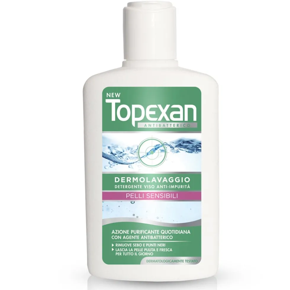 New Topexan Detergente Viso Anti Impurità Pelli Sensibili, 150ml