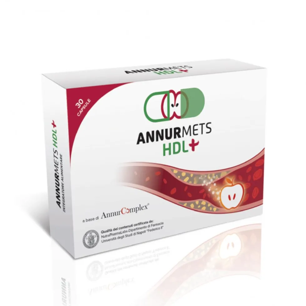 NGN Healthcare Annurmets - HDL+ Integratore Alimentare, 30 capsule