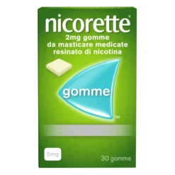 Nicorette 2mg Gomme Masticabili Smettere di Fumare, 30 Gomme
