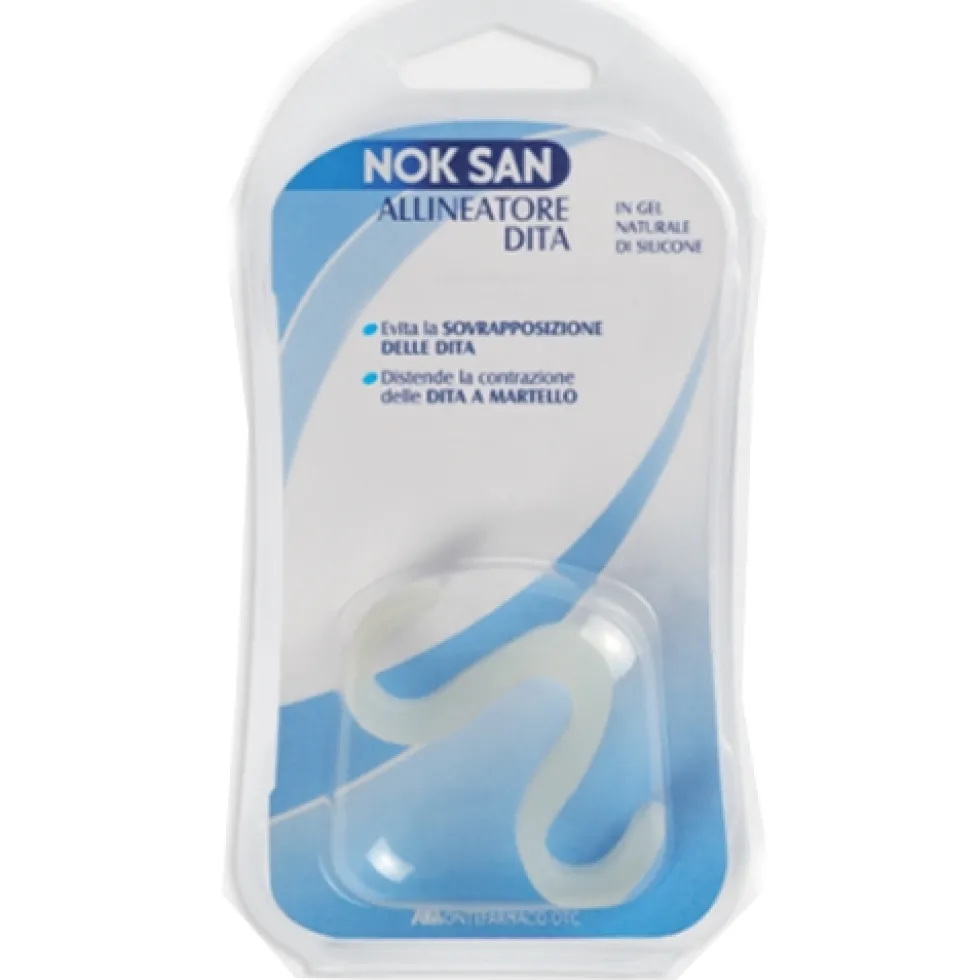 Nok San Allineatore Dita In Gel Naturale Di Silicone 1 Pezzo